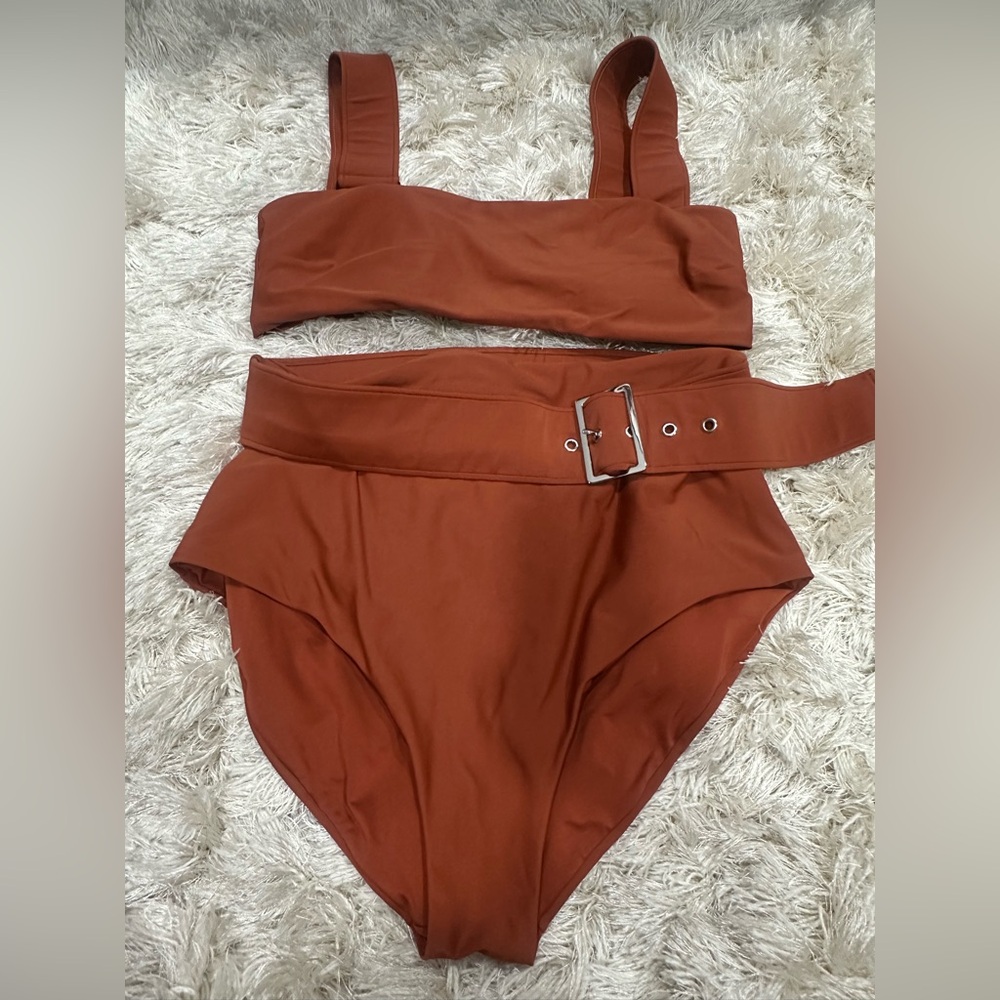 Andrea Iyamah Belted Bikini